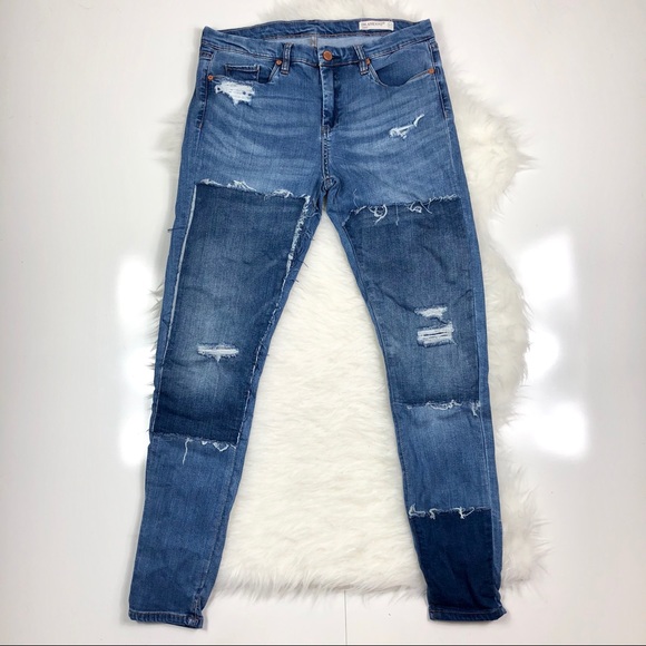 Blank NYC Denim - Blank NYC Patchwork Skinny Jeans